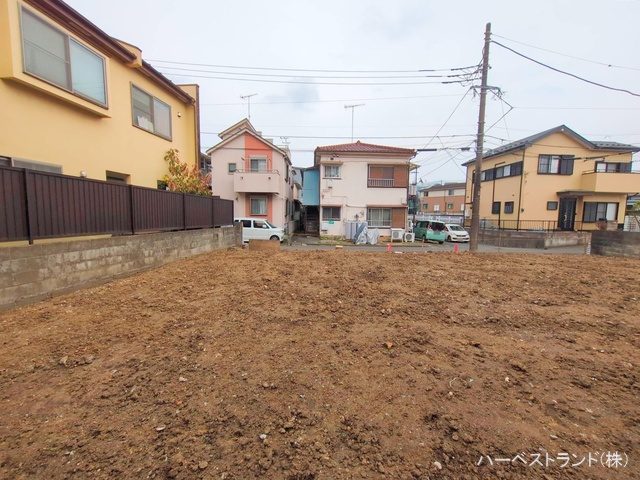 神奈川県座間市南栗原3丁目の新築戸建て更地・土地写真 2025年3月23日撮影