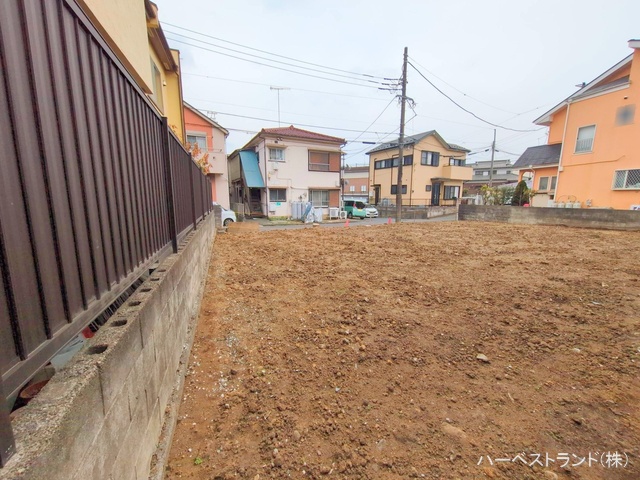 神奈川県座間市南栗原3丁目の新築戸建て更地・土地写真 2025年3月23日撮影