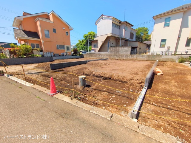 神奈川県座間市南栗原３丁目の新築戸建て更地・土地写真 2025年4月29日撮影