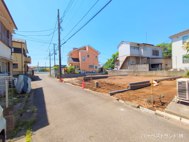 神奈川県座間市南栗原３丁目の新築戸建て更地・土地写真 2025年4月29日撮影
