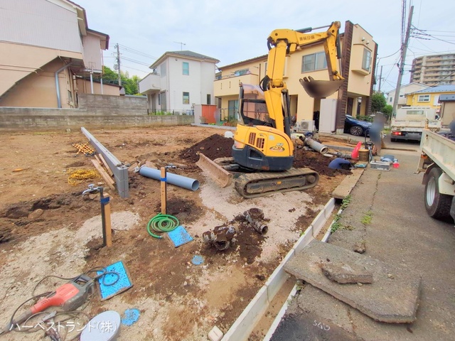 神奈川県座間市南栗原３丁目の新築戸建て更地・土地写真 2025年5月28日撮影