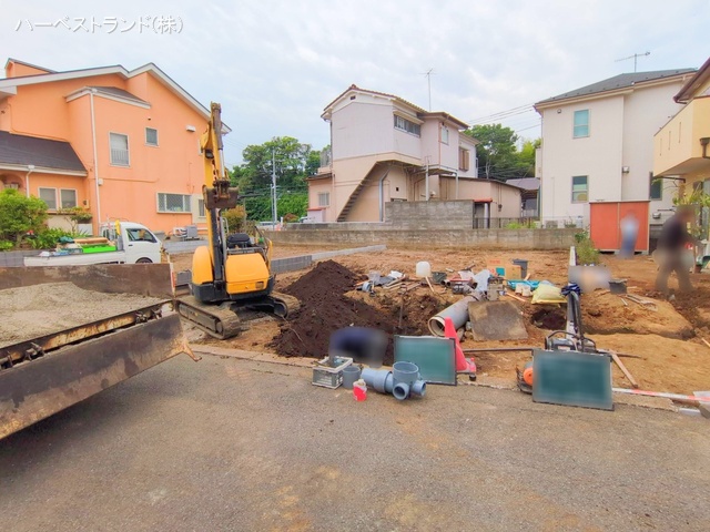 神奈川県座間市南栗原３丁目の新築戸建て更地・土地写真 2025年5月28日撮影