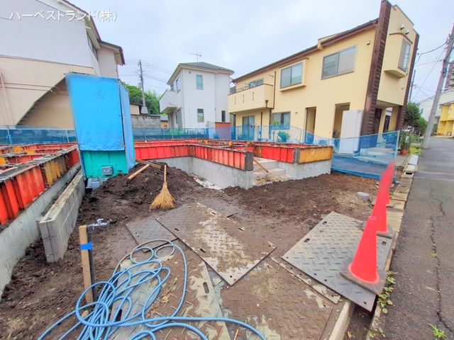 神奈川県座間市南栗原３丁目の新築戸建て基礎写真 2025年6月10日撮影