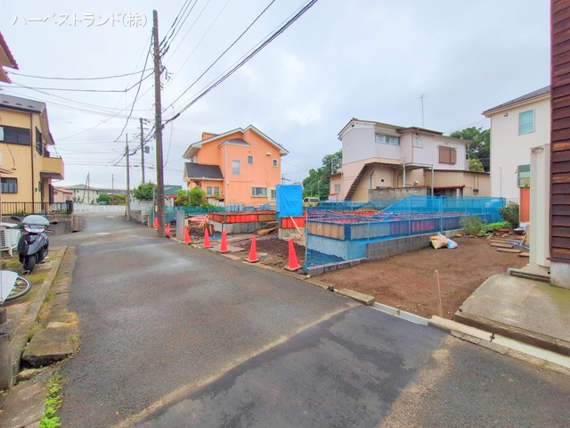 神奈川県座間市南栗原３丁目の新築戸建て基礎写真 2025年6月10日撮影