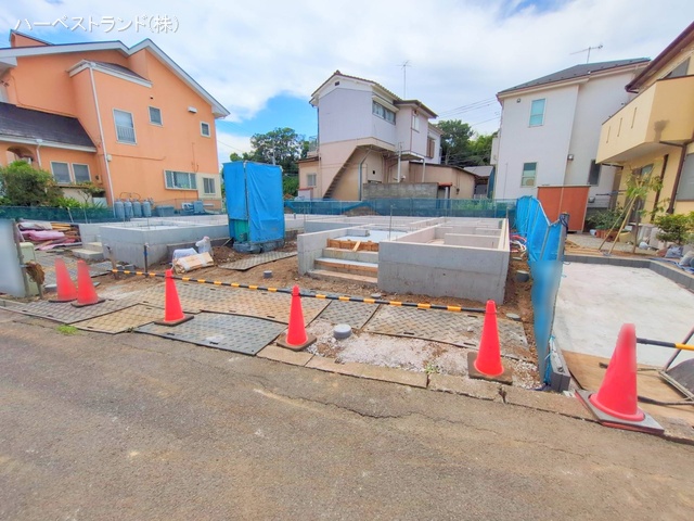 神奈川県座間市南栗原３丁目の新築戸建て基礎写真 2025年6月22日撮影