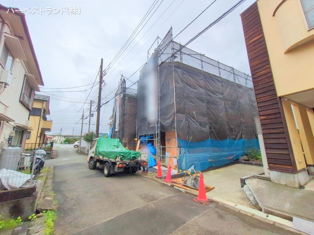 神奈川県座間市南栗原３丁目の新築戸建て上棟写真 2025年7月15日撮影