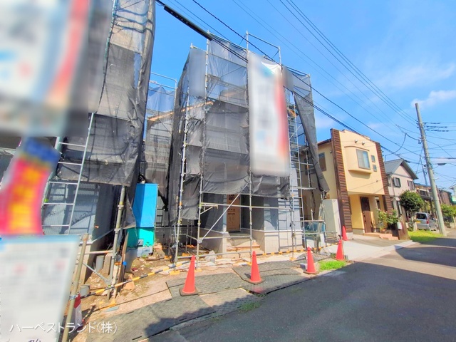 神奈川県座間市南栗原３丁目の新築戸建てシート写真 2025年8月19日撮影