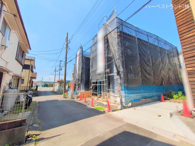 神奈川県座間市南栗原３丁目の新築戸建てシート写真 2025年8月19日撮影