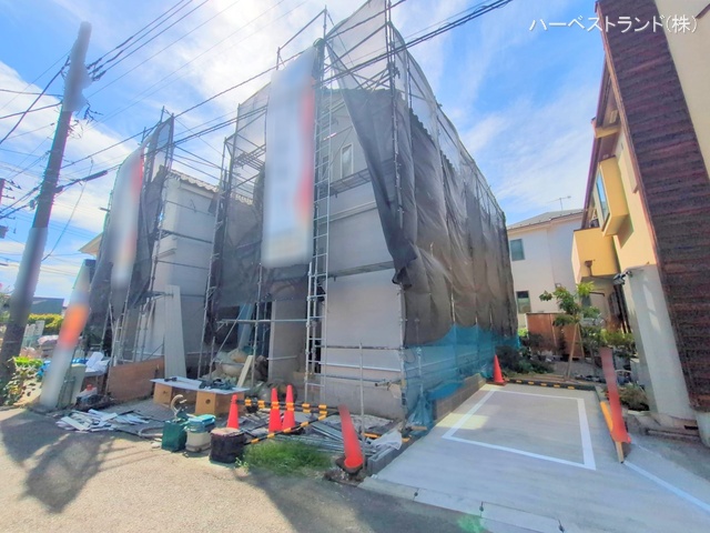 神奈川県座間市南栗原３丁目の新築戸建てシート写真 2025年9月1日撮影