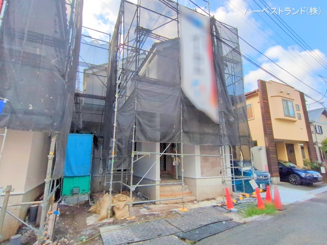神奈川県座間市南栗原３丁目の新築戸建てシート写真 2025年9月15日撮影