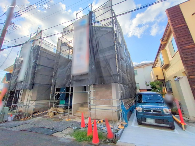 神奈川県座間市南栗原３丁目の新築戸建てシート写真 2025年9月15日撮影