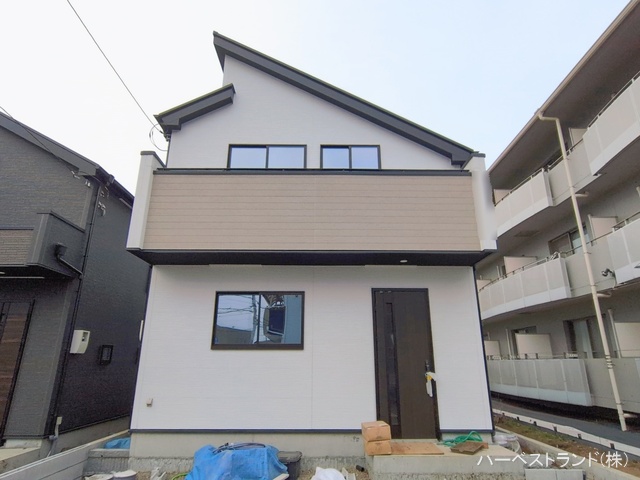 東京都立川市砂川町6丁目の新築戸建て外構写真 2026年1月20日撮影