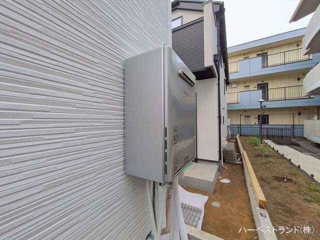 東京都立川市砂川町6丁目の新築戸建て外構写真 2026年1月20日撮影