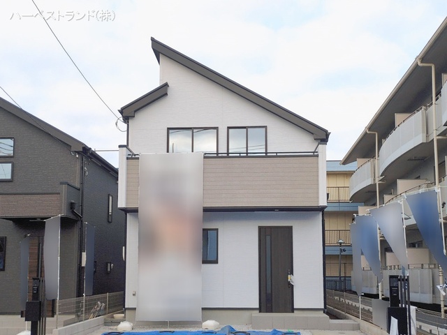 東京都立川市砂川町6丁目の新築戸建て完成写真 2026年2月17日撮影