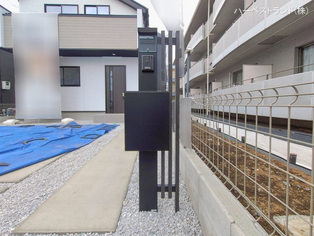 東京都立川市砂川町6丁目の新築戸建て完成写真 2026年2月17日撮影