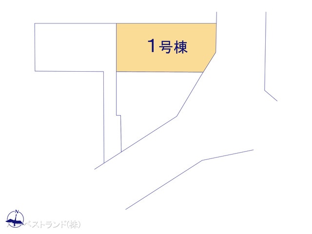 東京都立川市砂川町6丁目の新築戸建て全体区画図 ※図面と異なる場合は現況を優先