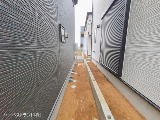 東京都立川市砂川町6丁目の新築戸建て外構写真 2026年1月20日撮影