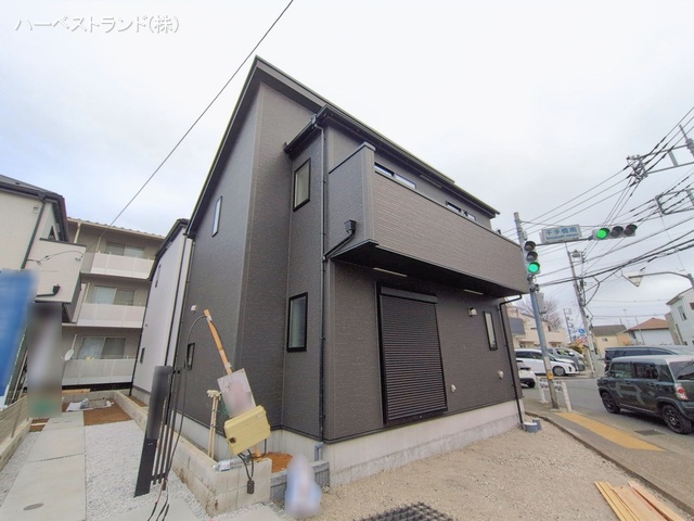 東京都立川市砂川町6丁目の新築戸建て外構写真 2026年1月20日撮影