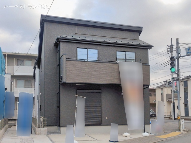 東京都立川市砂川町6丁目の新築戸建て完成写真 2026年2月17日撮影