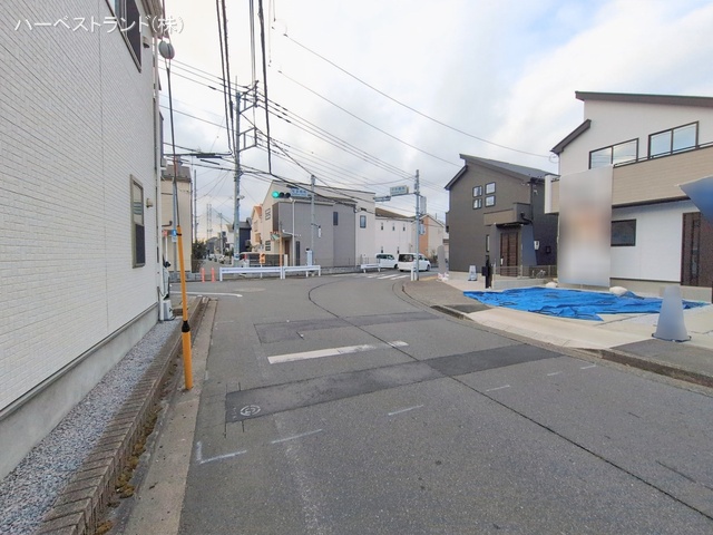 東京都立川市砂川町6丁目の新築戸建て完成写真 2026年2月17日撮影