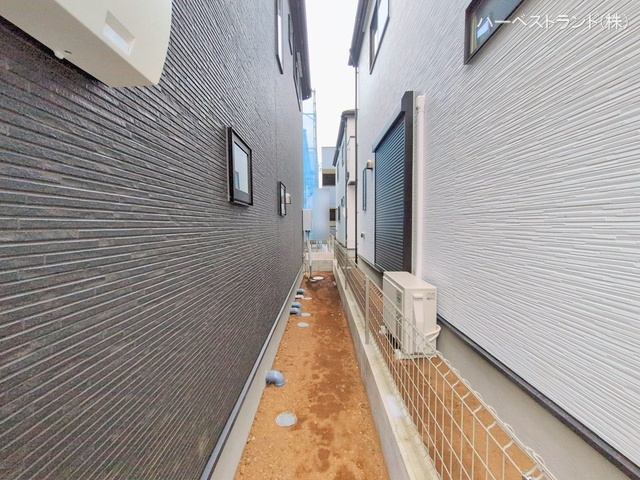 東京都立川市砂川町6丁目の新築戸建て完成写真 2026年2月17日撮影