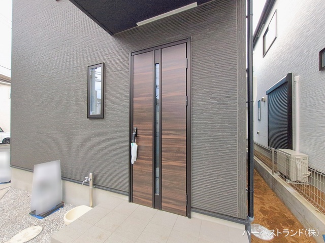 東京都立川市砂川町6丁目の新築戸建て完成写真 2026年2月17日撮影