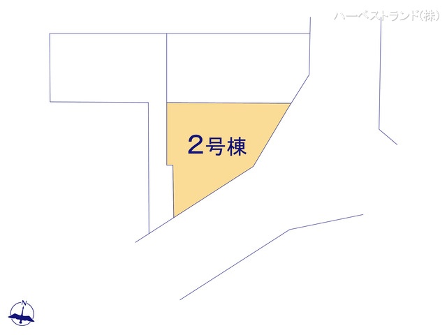 東京都立川市砂川町6丁目の新築戸建て全体区画図 ※図面と異なる場合は現況を優先