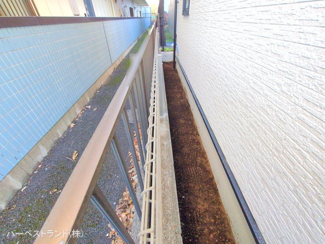 東京都立川市砂川町６丁目の新築戸建て外構写真 2025年12月17日撮影