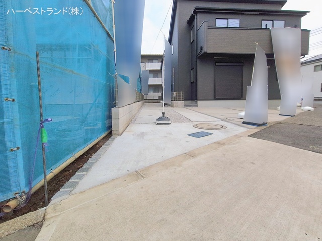 東京都立川市砂川町６丁目の新築戸建て完成写真 2026年2月17日撮影