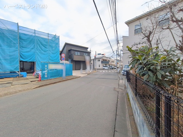 東京都立川市砂川町６丁目の新築戸建て完成写真 2026年2月17日撮影