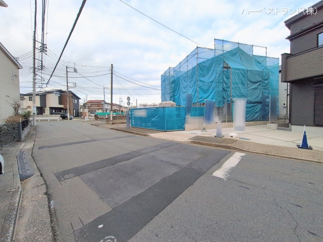 東京都立川市砂川町６丁目の新築戸建て完成写真 2026年2月17日撮影