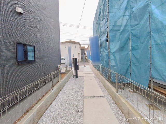 東京都立川市砂川町６丁目の新築戸建て完成写真 2026年2月17日撮影