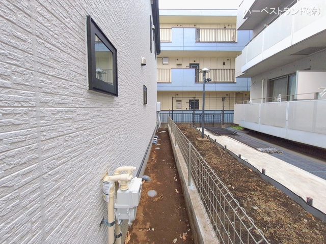 東京都立川市砂川町６丁目の新築戸建て完成写真 2026年2月17日撮影