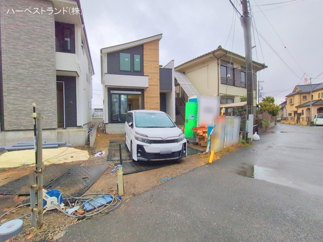 東京都八王子市元本郷町３丁目の新築戸建て外構写真 2025年9月30日撮影
