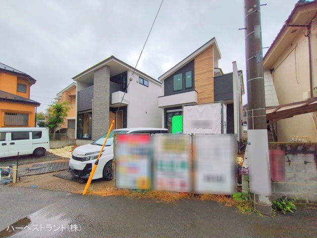 東京都八王子市元本郷町３丁目の新築戸建て外構写真 2025年9月30日撮影