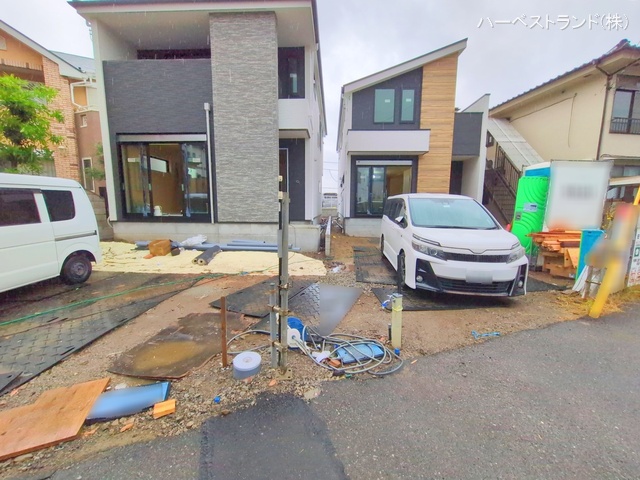 東京都八王子市元本郷町３丁目の新築戸建て外構写真 2025年9月30日撮影