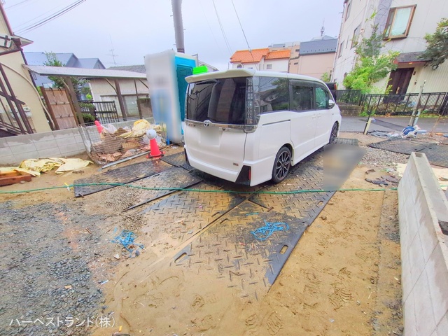 東京都八王子市元本郷町３丁目の新築戸建て外構写真 2025年9月30日撮影