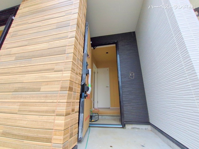 東京都八王子市元本郷町３丁目の新築戸建て外構写真 2025年9月30日撮影