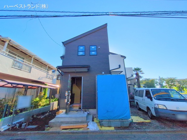 東京都立川市一番町６丁目の新築戸建て外構写真 2025年9月7日撮影