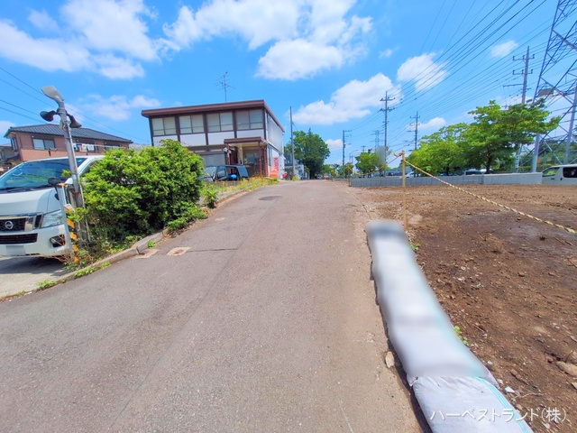 神奈川県相模原市中央区青葉２丁目の新築戸建て更地・土地写真 2025年5月27日撮影