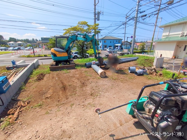 神奈川県相模原市中央区青葉2丁目の新築戸建て更地・土地写真 2025年7月9日撮影