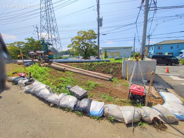 神奈川県相模原市中央区青葉2丁目の新築戸建て更地・土地写真 2025年7月9日撮影