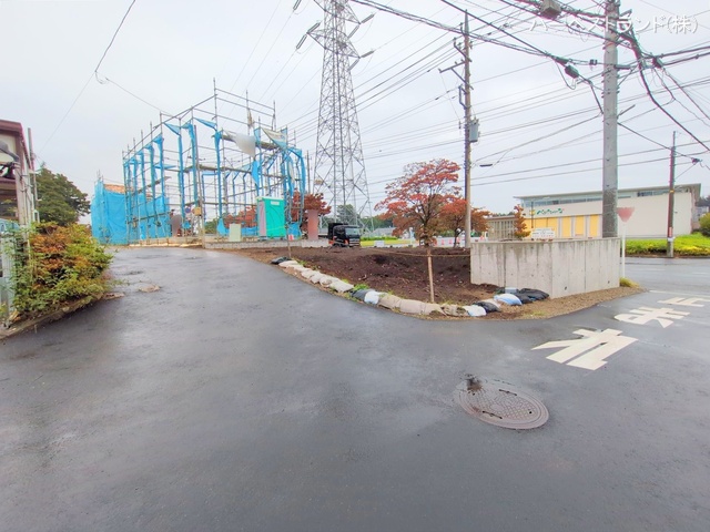 神奈川県相模原市中央区青葉2丁目の新築戸建て更地・土地写真 2025年10月21日撮影