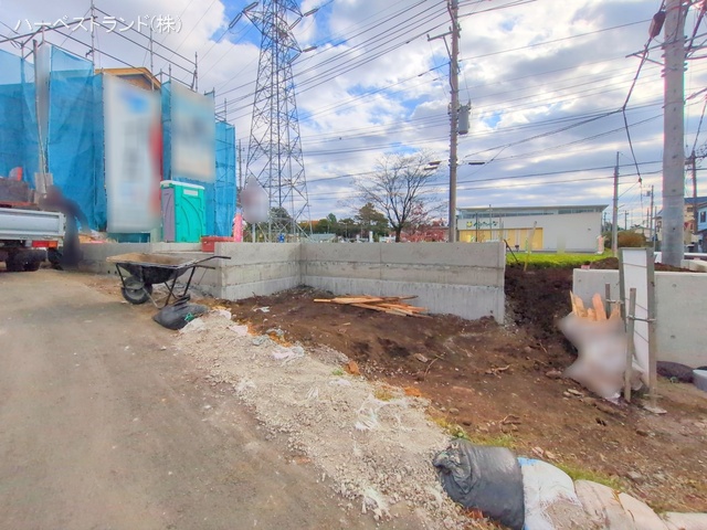 神奈川県相模原市中央区青葉2丁目の新築戸建て基礎写真 2025年11月17日撮影