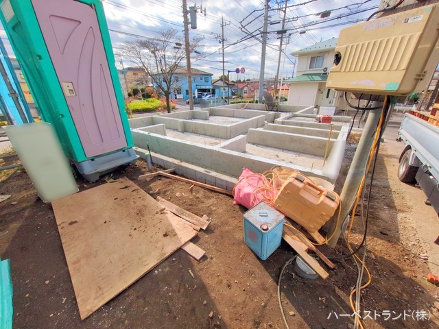 神奈川県相模原市中央区青葉2丁目の新築戸建て基礎写真 2025年11月17日撮影