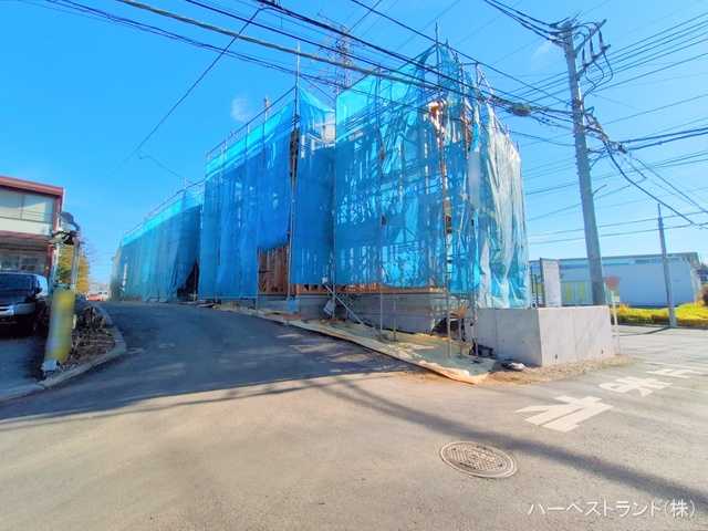 神奈川県相模原市中央区青葉2丁目の新築戸建て上棟写真 2025年12月9日撮影