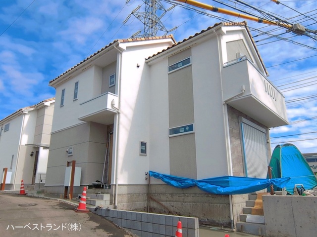 神奈川県相模原市中央区青葉2丁目の新築戸建て外構写真 2026年3月22日撮影