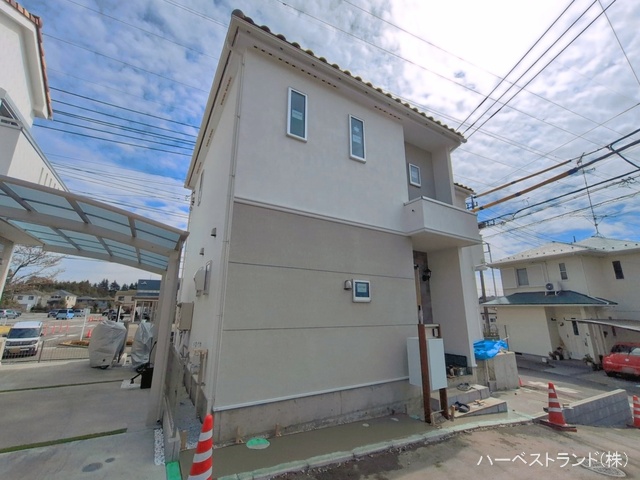 神奈川県相模原市中央区青葉2丁目の新築戸建て外構写真 2026年3月22日撮影