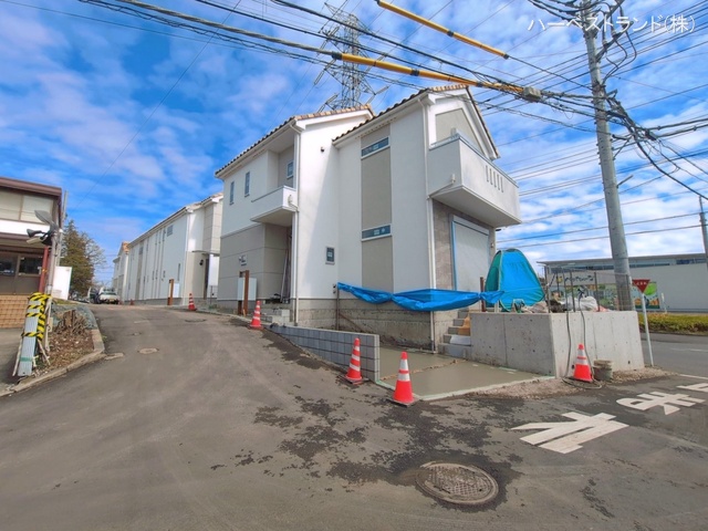 神奈川県相模原市中央区青葉2丁目の新築戸建て外構写真 2026年3月22日撮影