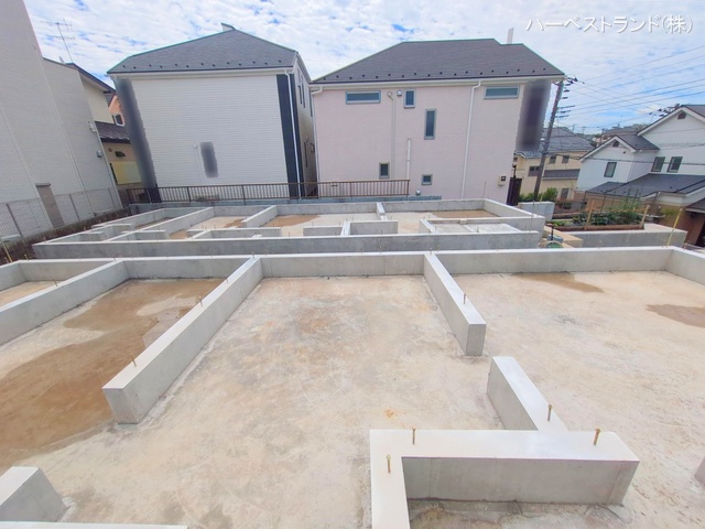 神奈川県横浜市港北区篠原北１丁目の新築戸建て基礎写真 2025年6月3日撮影